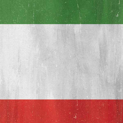 Italy Flag Distressed iPhone XS Clear Case